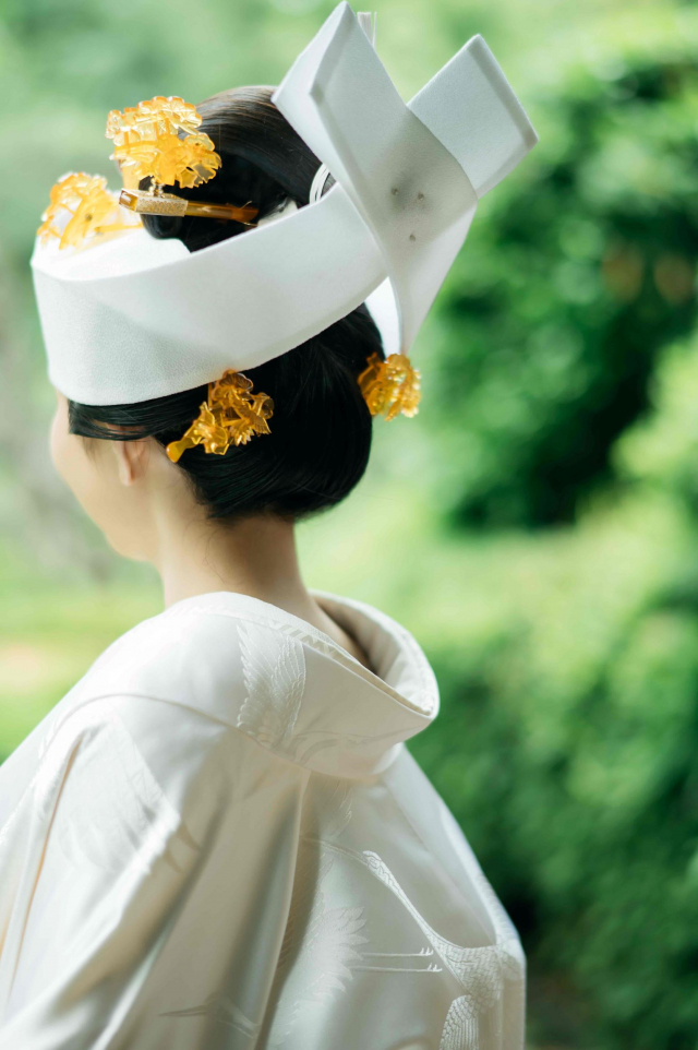 日枝神社挙式、ホテルニューオータニ東京披露宴にて白無垢レンタル